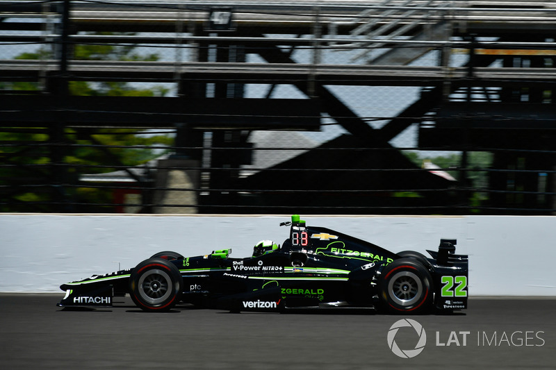 18. Juan Pablo Montoya, Team Penske, Chevrolet