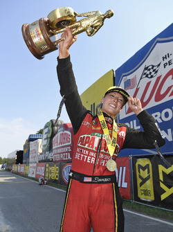 Top Fuel winner Leah Pritchett