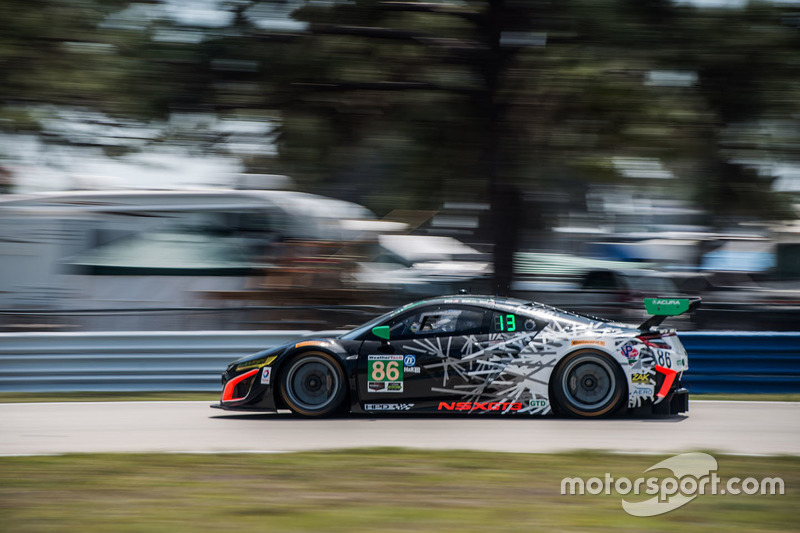 #86 Michael Shank Racing, Acura NSX: Oswaldo Negri Jr., Jeff Segal, Tom Dyer