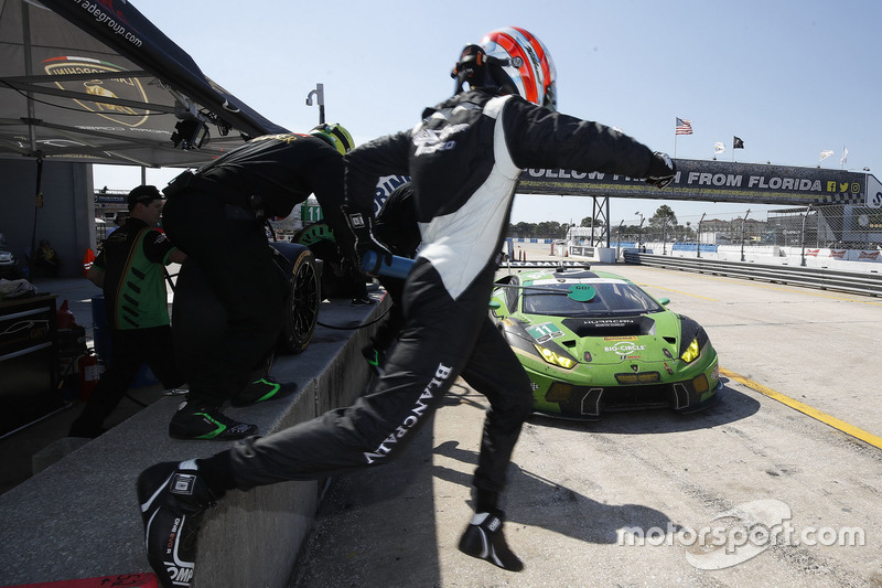 #11 GRT Grasser Racing Team Lamborghini Huracan GT3: Christian Engelhart, Rolf Ineichen, Richard Ant