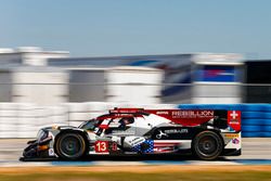 #13 Rebellion Racing, ORECA 07: Neel Jani, Sébastien Buemi, Nick Heidfeld