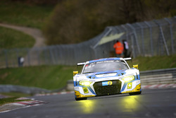 #5 Phoenix Racing, Audi R8 LMS: Frank Stippler, Mike Rockenfeller, Nicolay Møller Madsen, Dennis Bus