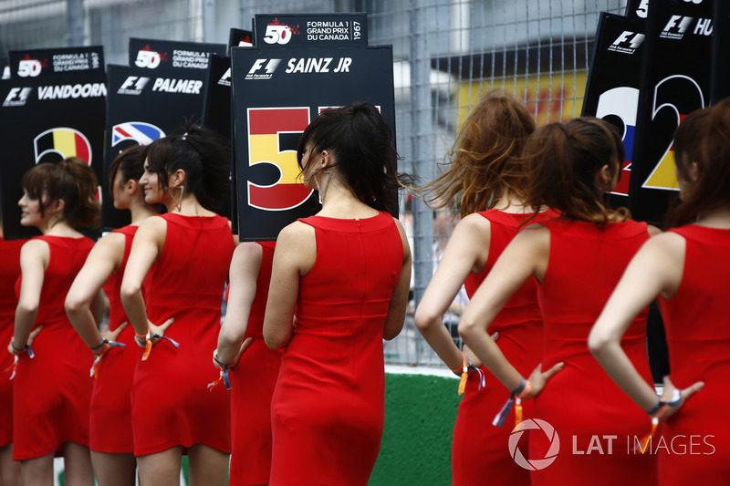 Grid Girls - GP do Canadá