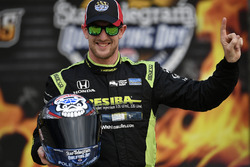 Polesitter Charlie Kimball, Chip Ganassi Racing Honda
