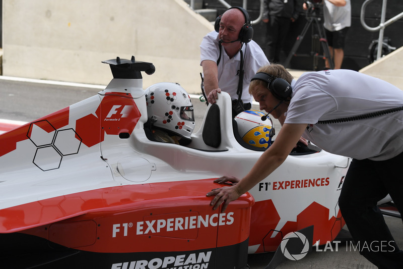 Zsolt Baumgartner, F1 Experiences 2-Seater driver