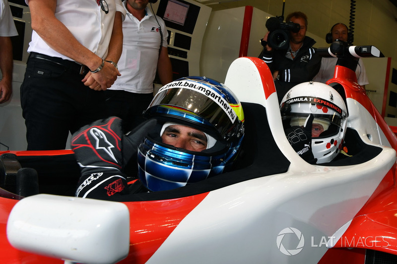 Zsolt Baumgartner, F1 Experiences 2-Seater driver