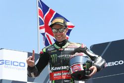 Le vainqueur Jonathan Rea, Kawasaki Racing