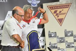 Marco Lucchinelli e Carmelo Ezpeleta, CEO Dorna Sports