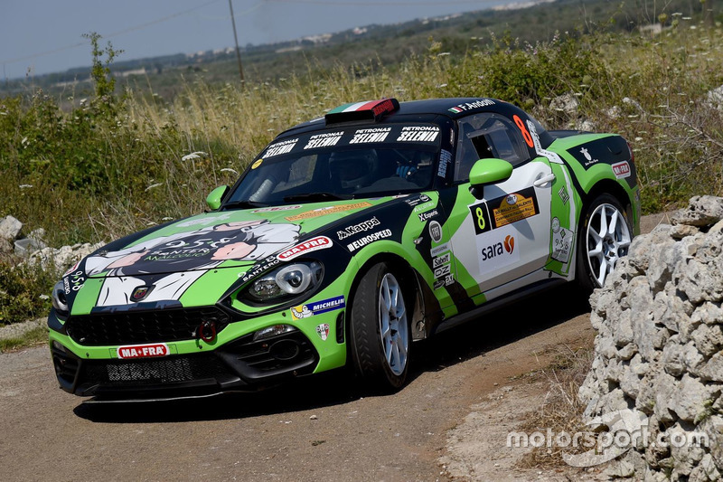 Fabrizio Andolfi Junior, Daniele Mangiarotti, Abarth 124 Rally