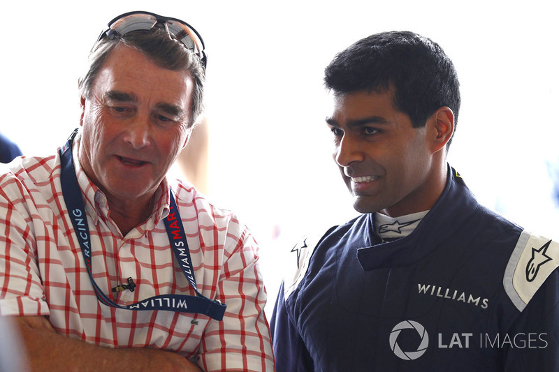 Nigel Mansell, Karun Chandhok