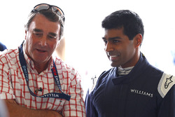 Nigel Mansell, Karun Chandhok