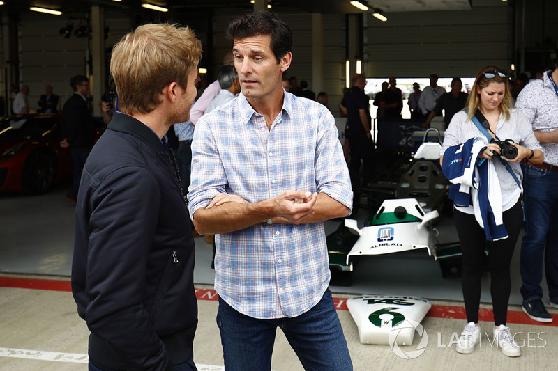 Mark Webber, to Nico Rosberg
