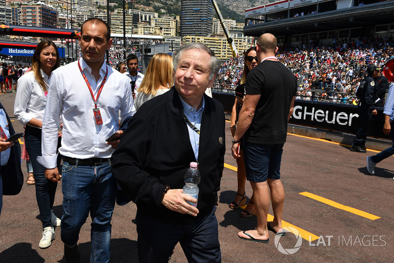 Jean Todt, FIA President on the grid