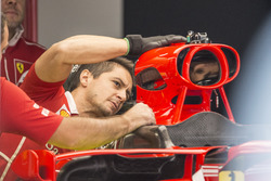 Ferrari SF70H airbox detail