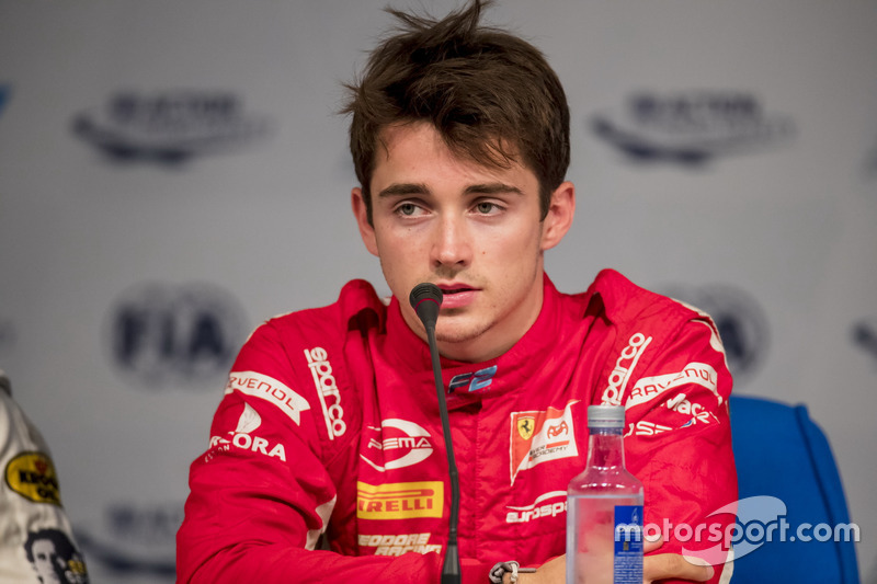 Conferenza stampa: Charles Leclerc, PREMA Powerteam