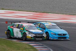 Mehdi Bennani, Sébastien Loeb Racing, Citroën C-Elysée WTCC, Nestor Girolami, Polestar Cyan Racing, Volvo S60 Polestar TC1