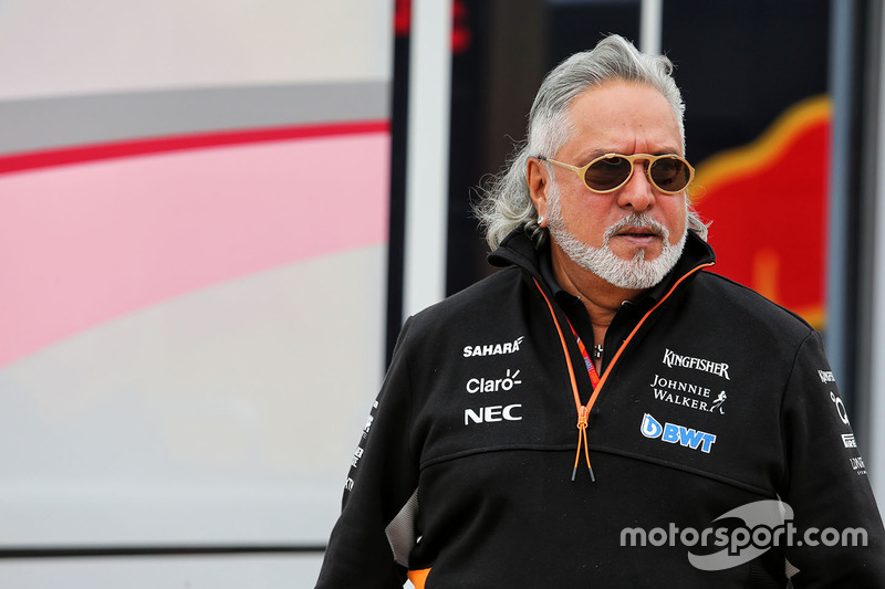 Dr. Vijay Mallya, dueño de Sahara Force India Formula One Team