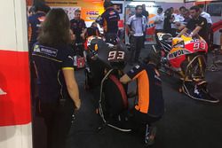 Marc Marquez, Repsol Honda Team con nuevo carenado aerodinámico