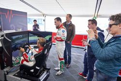 Tiago Monteiro, Honda Racing Team JAS, Honda Civic WTCC y Norbert Michelisz, Honda Racing Team JAS, 