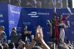 Podium: Lucas di Grassi, ABT Schaeffler Audi Sport, Jean-Eric Vergne, Techeetah. & Sam Bird, DS Virgin Racing