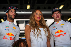 Daniel Ricciardo, Red Bull Racing and Max Verstappen, Red Bull Racing, Mariah Carey