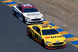 Landon Cassill, Front Row Motorsports Ford, David Ragan, Front Row Motorsports Ford