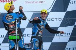Podio: il vincitore della gara Aron Canet, Estrella Galicia 0,0, il secondo classificato Enea Bastia