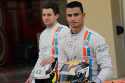 Pascal Wehrlein, Manor Racing and Jordan King, Manor Racing Development Driver at a team photograph