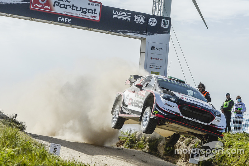 Elfyn Evans, Daniel Barritt, Ford Fiesta WRC, M-Sport