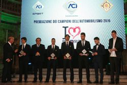 La premiazione dei Campioni dell'Automobilismo 2016