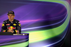 Max Verstappen, Red Bull Racing in the FIA Press Conference
