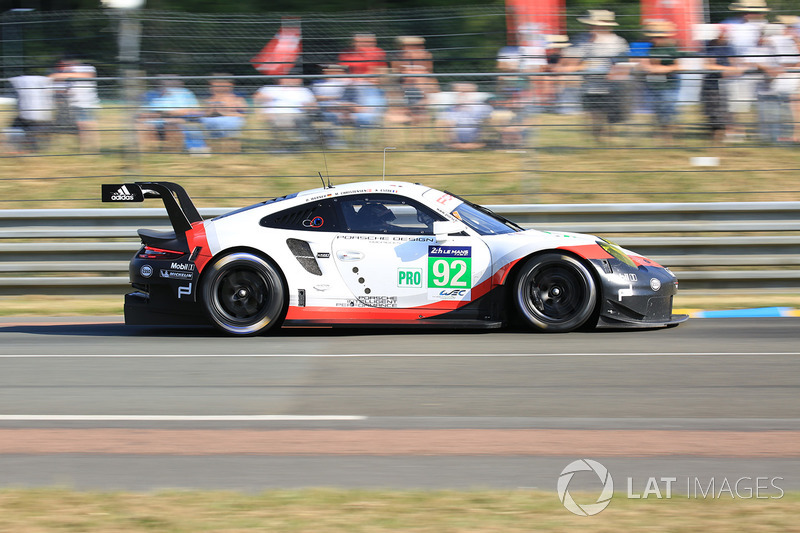 #92 Porsche Team Porsche 911 RSR: Michael Christensen, Kevin Estre, Dirk Werner