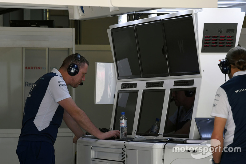 Williams engineers at work