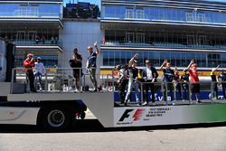 Desfile de pilotos