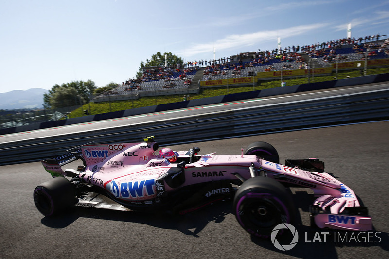 11. Esteban Ocon, Sahara Force India F1 VJM10