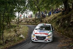 Nicola Manfredi, Jasmine Manfredi, Peugeot 208 R2B