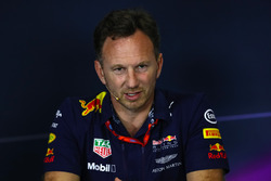 Christian Horner, Red Bull Racing Team Principal in the Press Conference