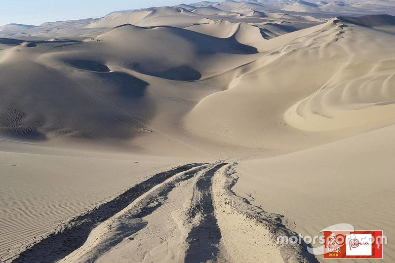Reconocimiento Dakar 2018 en Perú