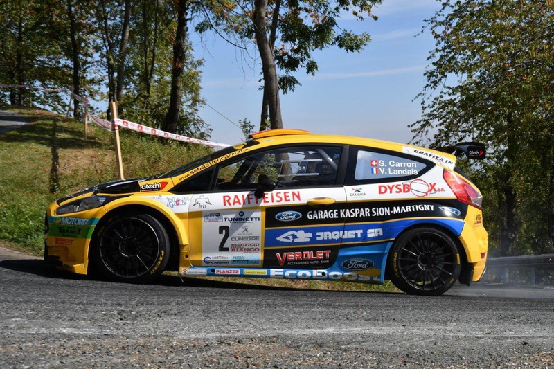 Sèbastien Carron, Vincent Landais, Ford Fiesta R5, D-Max Swiss