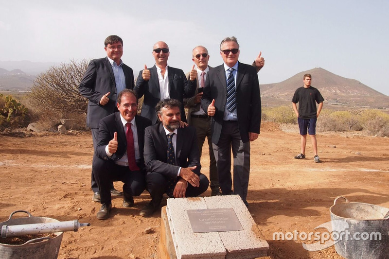 Grundsteinlegung für den Circuito de Tenerife auf Teneriffa