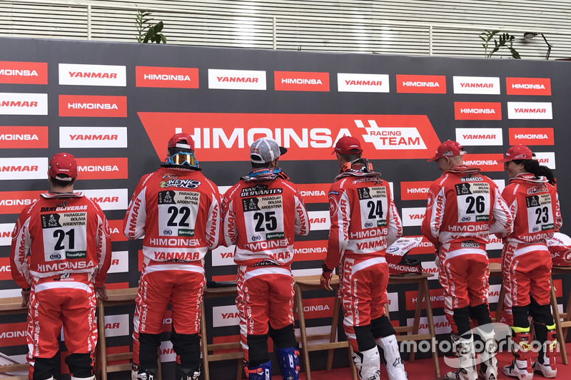 Los seis pilotos del Himoinsa Racing Team 2017