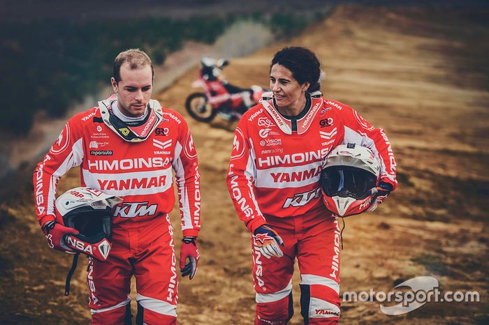 Rosa Romero y Daniel Olivares
