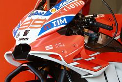 Detalle del nuevo carenado de Jorge Lorenzo, Ducati Team