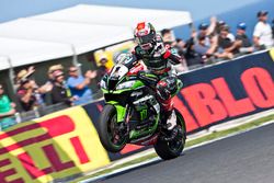 Le vainqueur Jonathan Rea, Kawasaki Racing