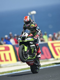 Race winner Jonathan Rea, Kawasaki Racing
