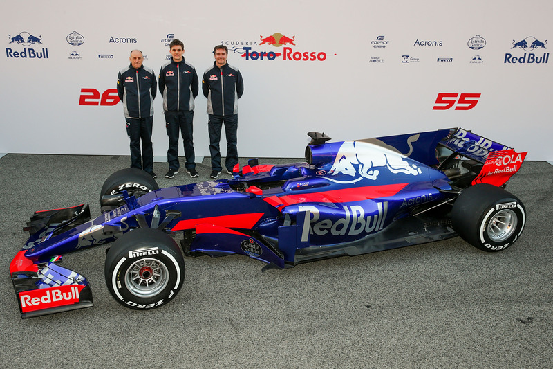 Franz Tost, jefe de equipo Scuderia Toro Rosso, Ben Waterhouse, James Key, Director técnico de Scude