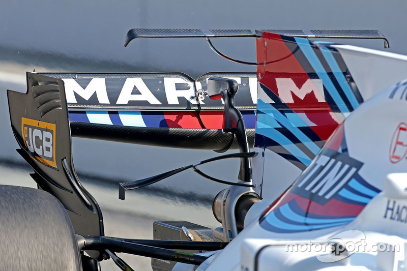 Williams FW40 T-wing detail