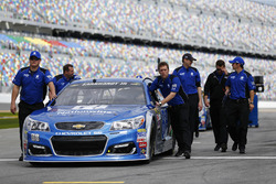 The car of Dale Earnhardt Jr., Hendrick Motorsports Chevrolet