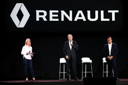 Jerome Stoll, Renault Sport F1 President met Carlos Ghosn, voorzitter Renault