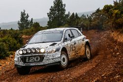 Kevin Abbring e Sebastian Marshall, Hyundai i20 R5 WRC, Hyundai Motorsport